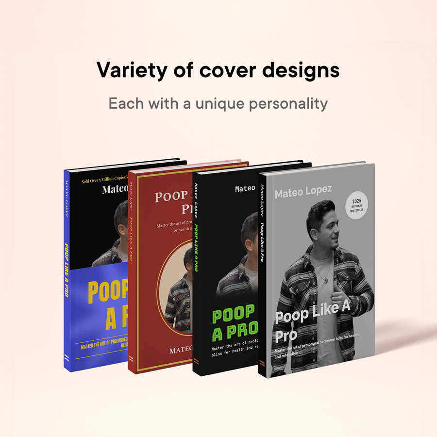 Variety of cover designs available