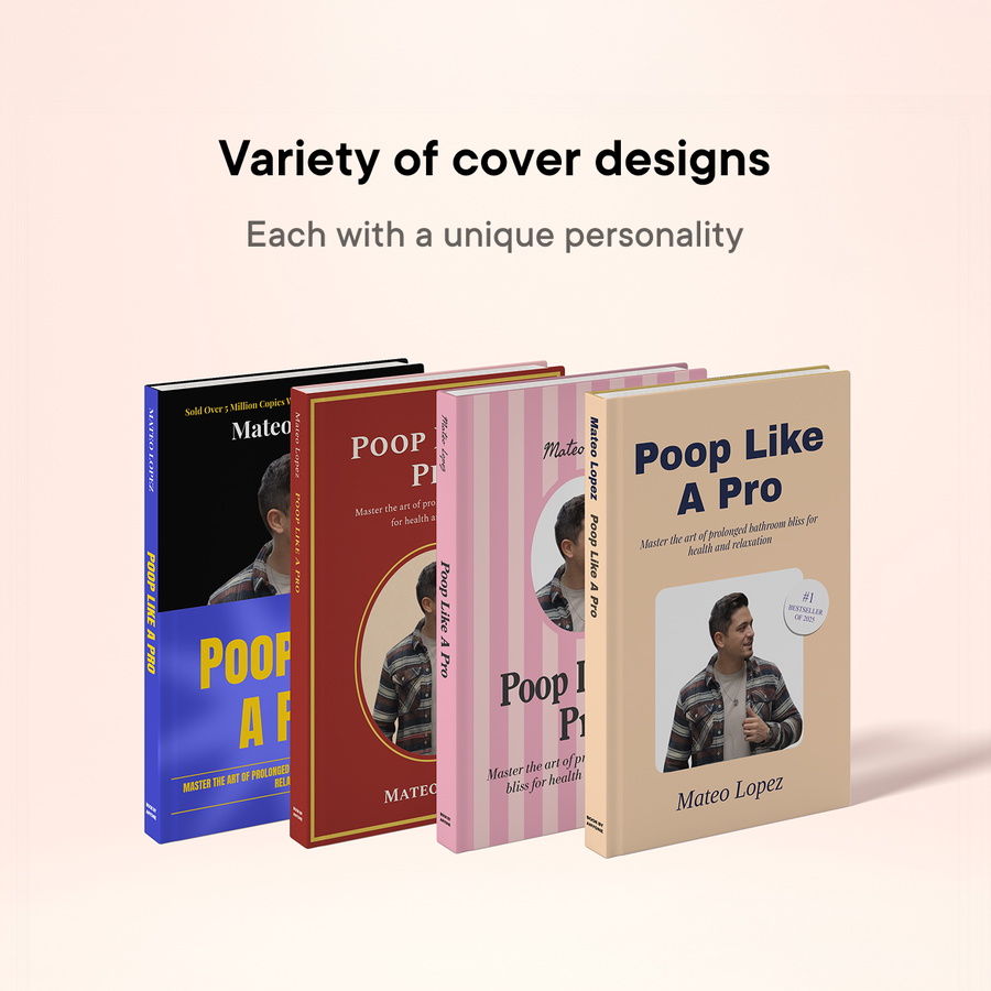 Variety of cover designs available