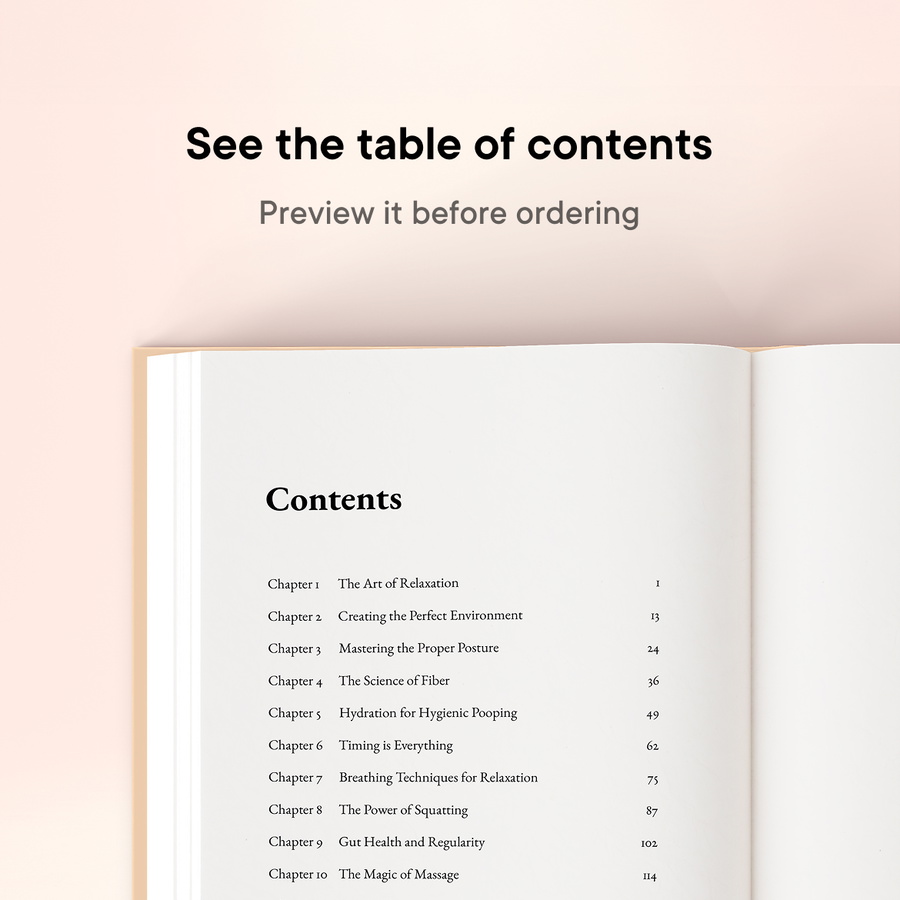 Preview the table of contents