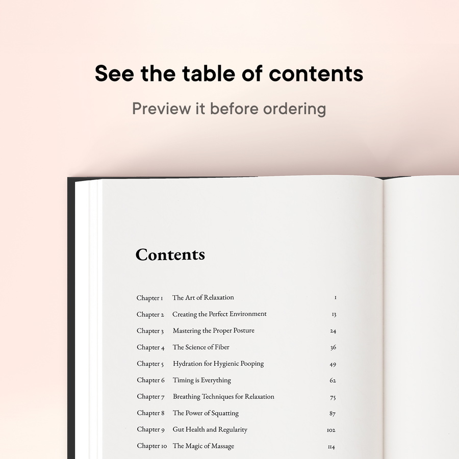 Preview the table of contents