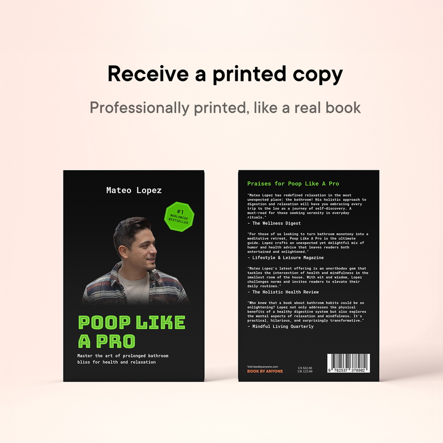 Printed copy of the book