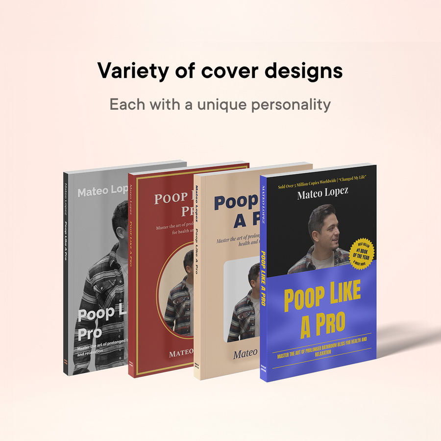 Variety of cover designs available
