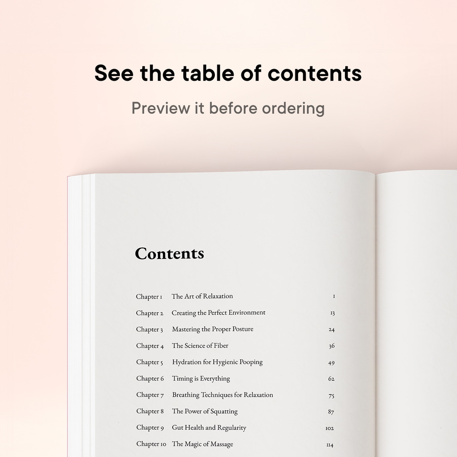 Preview the table of contents