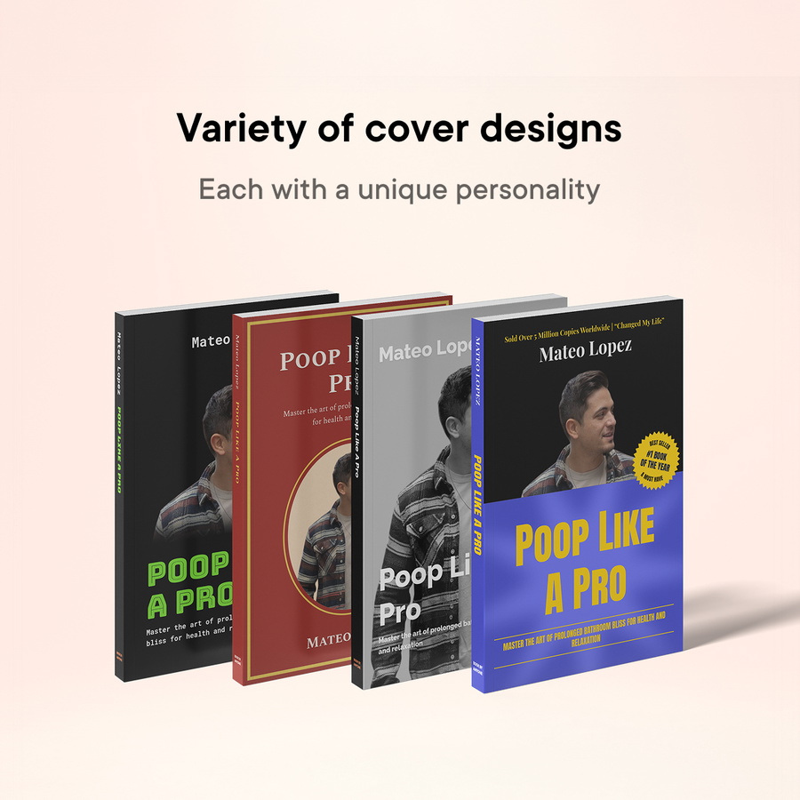Variety of cover designs available