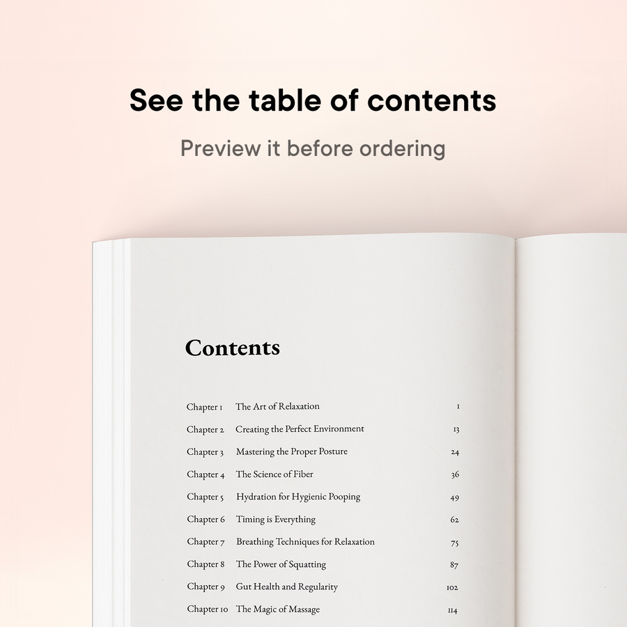 Preview the table of contents