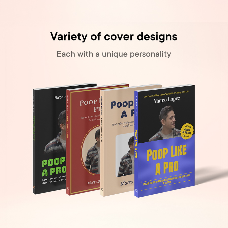 Variety of cover designs available