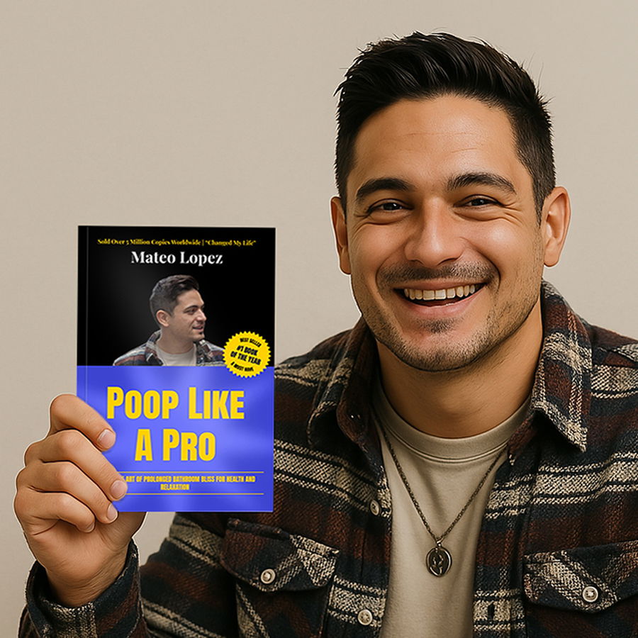 Person holding a personalized gag gift book