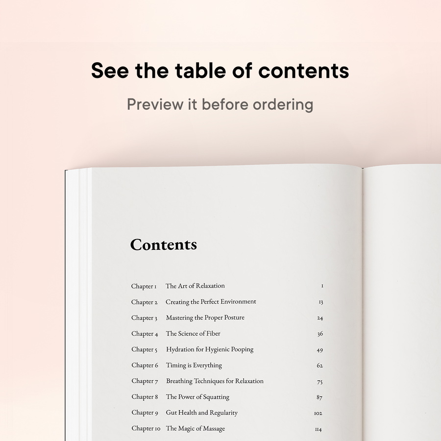 Preview the table of contents